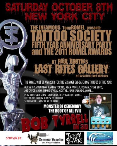 New York Oct 2011 Tattoo Society